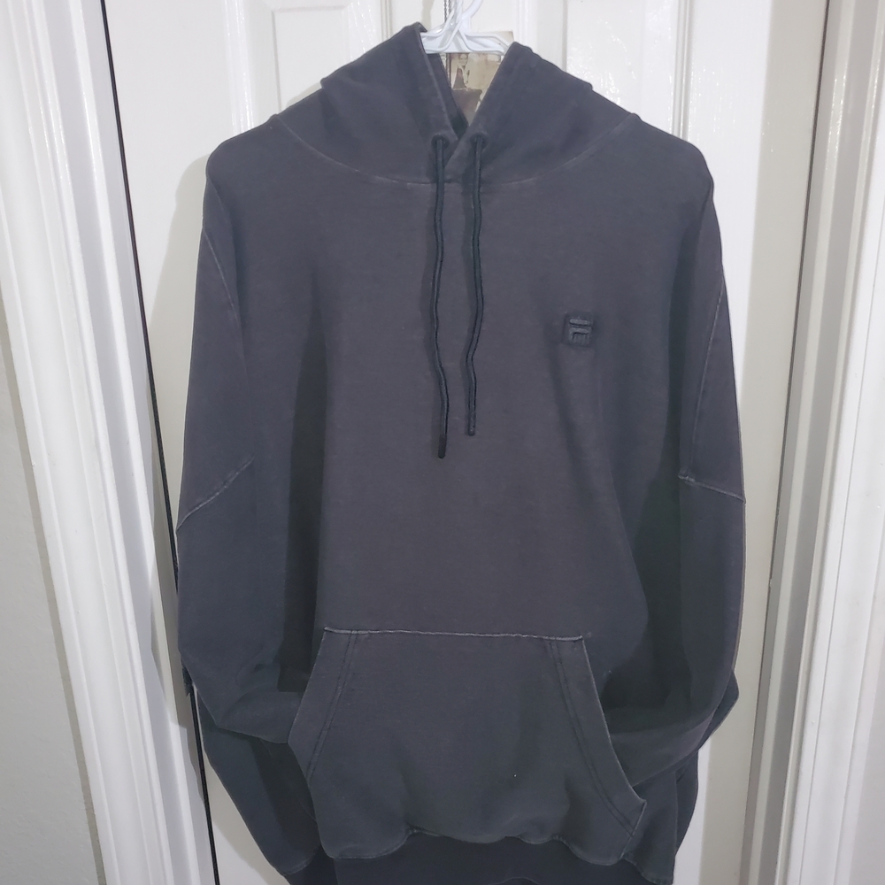 Fila Oversize Dark Gray Men's Hoodie XL